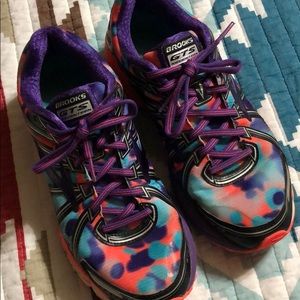 Bright colored brooks